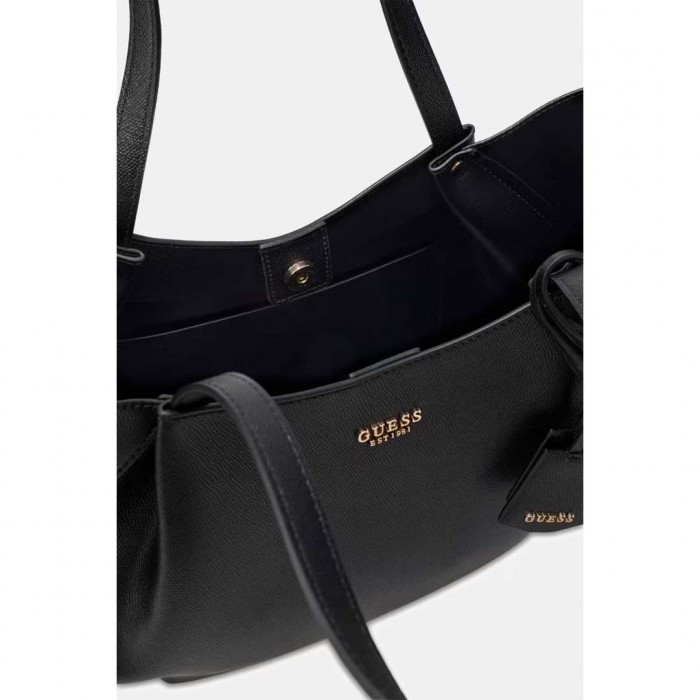 GUESS WOMAN BAG BIG SIZE AMORETTE BLACK