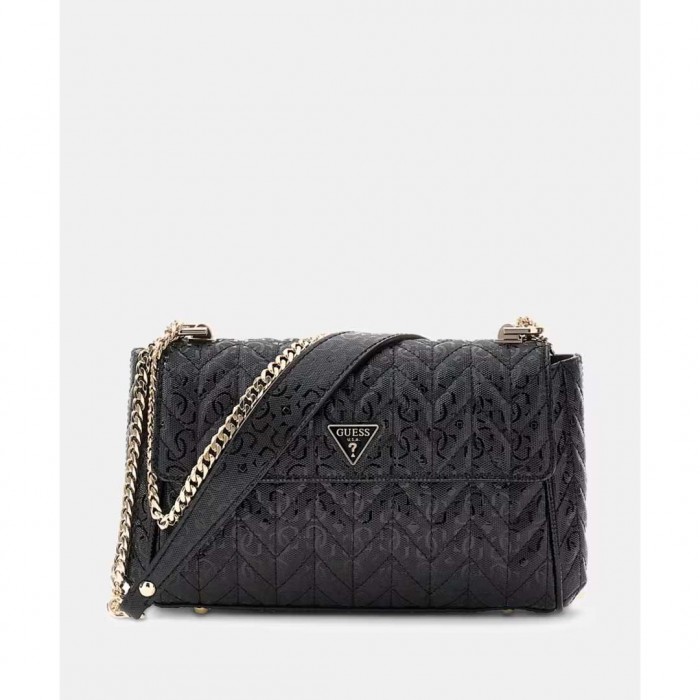GUESS WOMAN BAG SMALL STACEY BLACK