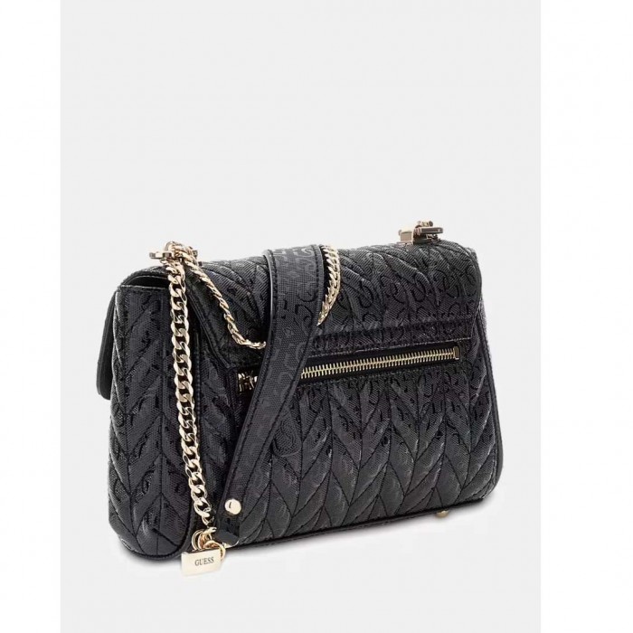 GUESS WOMAN BAG SMALL STACEY BLACK