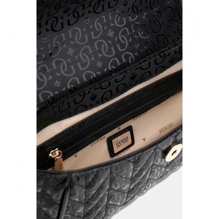 GUESS WOMAN BAG SMALL STACEY BLACK