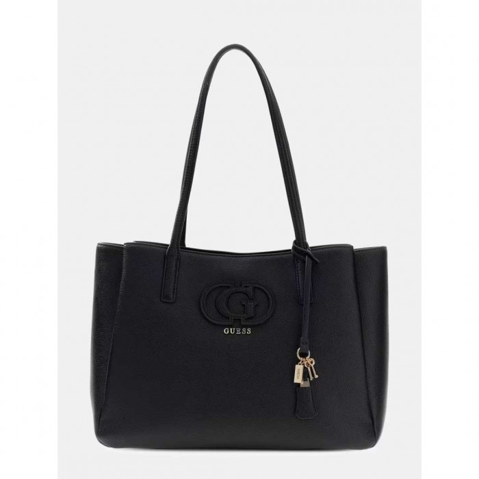 GUESS WOMAN SHOPPER BAG ISOLA BLACK
