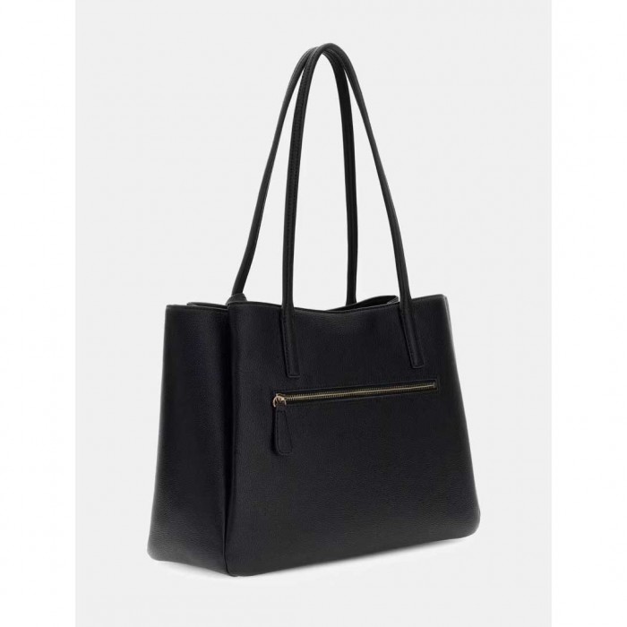 GUESS WOMAN SHOPPER BAG ISOLA BLACK