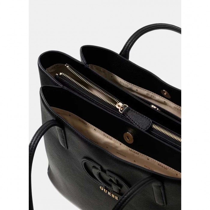 GUESS WOMAN SHOPPER BAG ISOLA BLACK