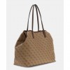 GUESS WOMAN BAG VICTTORIA BROWN/LOGO