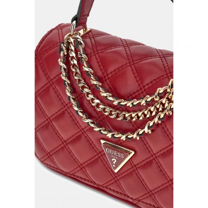 GUESS WOMAN SMALL BAG GIULLY DARK CHERRY