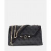 GUESS WOMAN SMALL BAG LINDSEY COAL LOGO