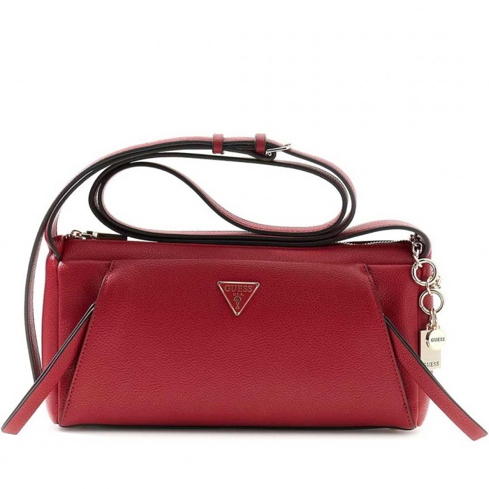 GUESS WOMAN BAG DEVON MINI DARK CHERRY