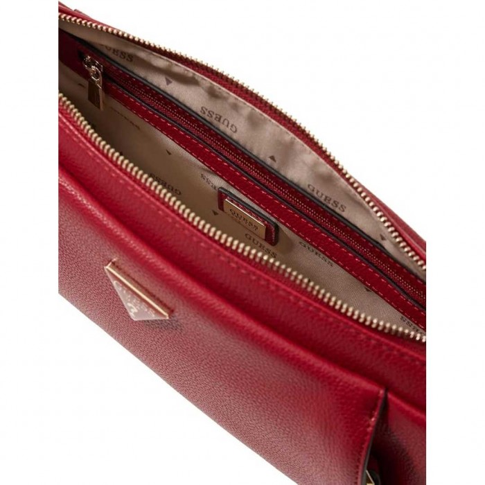 GUESS WOMAN BAG DEVON MINI DARK CHERRY
