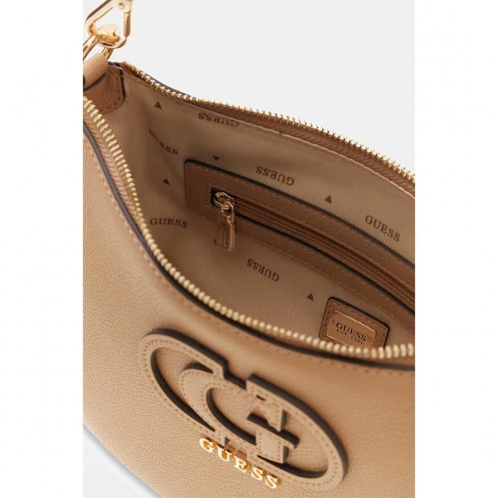 GUESS WOMAN BAG SMALL ISOLA BEIGE