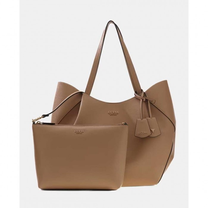GUESS WOMAN BAG AMORETTE BEIGE