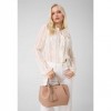 GUESS WOMAN BAG AMORETTE MEDIUM SIZE BEIGE