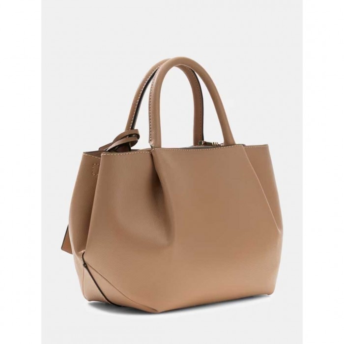GUESS WOMAN BAG AMORETTE MEDIUM SIZE BEIGE