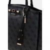 GUESS WOMAN BAG TOTE LINDSEY COAL LOGO