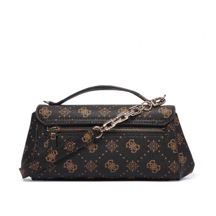 GUESS WOMAN EMELIE LOGO BAG BROWN