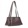 GUESS WOMAN BAG DEVON DARK BROWN