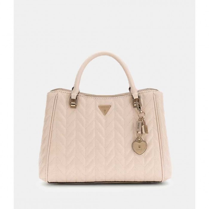 GUESS WOMAN BAG MEDIUM STACEY LIGHT BEIGE