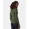 GUESS WOMAN RIP CARDIGAN GREEN