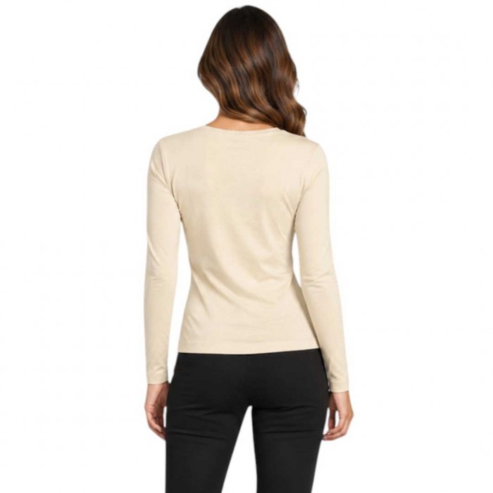 GUESS WOMAN BLOUSE LONGSLEEVE BEIGE