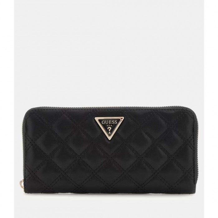 GUESS WOMAN BIG WALLET BLACK
