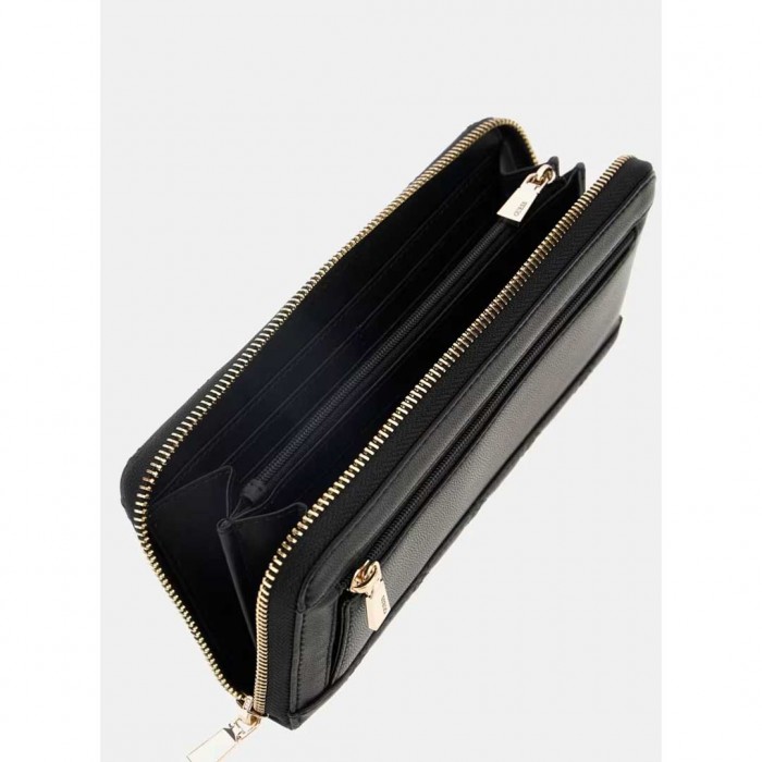 GUESS WOMAN BIG WALLET BLACK