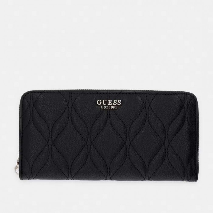 GUESS WOMAN WALLET MAXINE BLACK