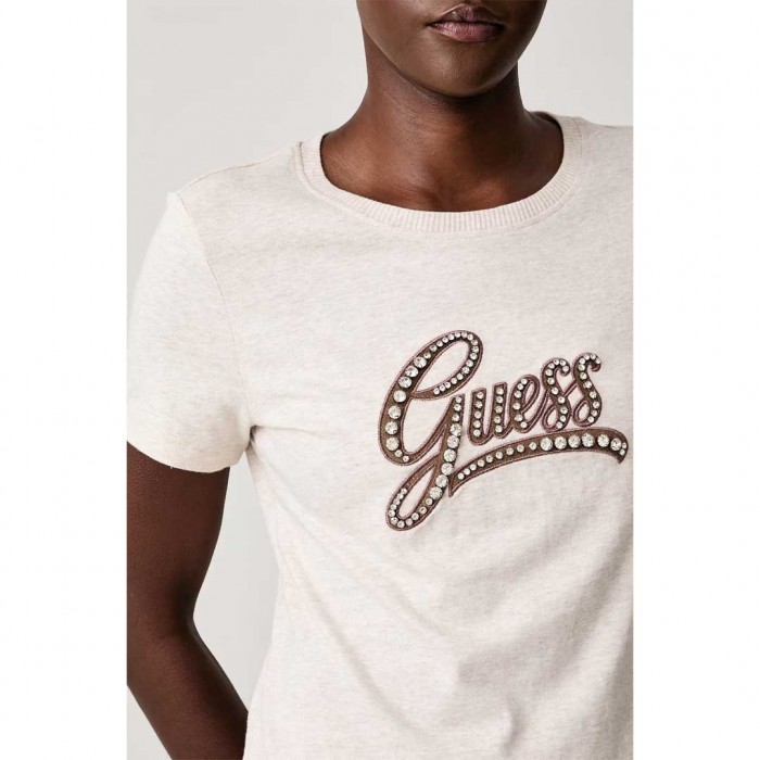 GUESS WOMAN TSHIRT BEIGE