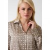 GUESS WOMAN SATEN SHIRT BEIGE