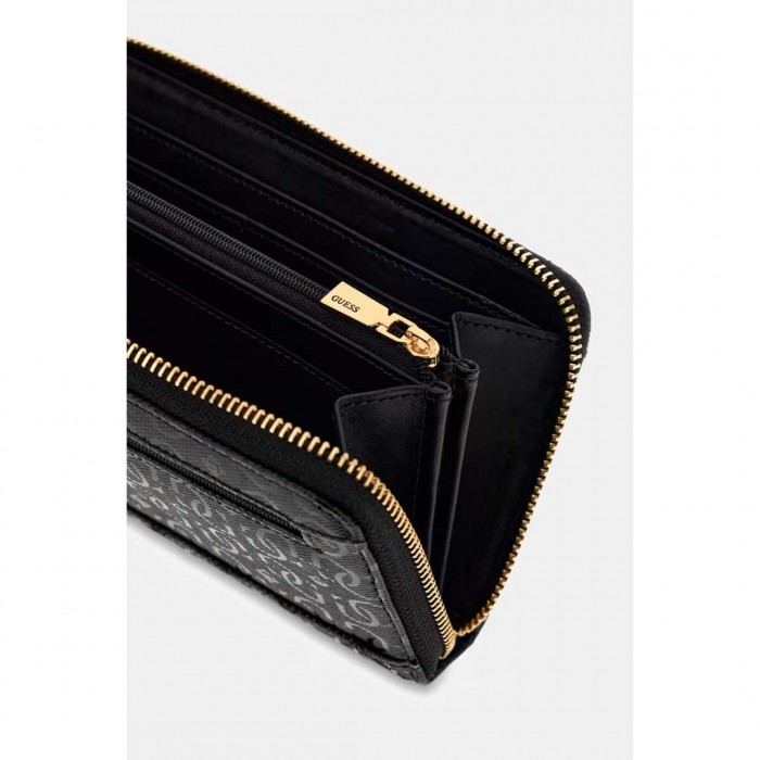 GUESS WOMAN WALLET STALEY BLACK