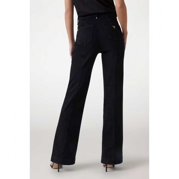 GUESS WOMAN JEAN FLARE BLACK