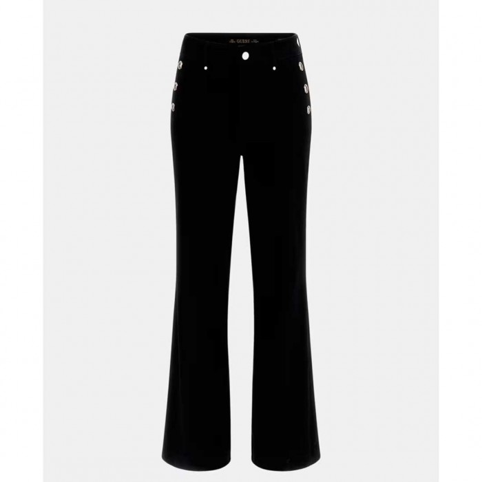 GUESS WOMAN JEAN FLARE BLACK