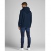 JACK & JONES LOGO HOODIE BLUE