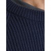 JACK & JONES PANNEL SWEATER BLUE