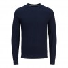 JACK & JONES  JPRBLUBRANDON KNIT CREW NECK BLUE