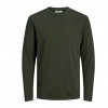 JACK & JONES JERSEY LONG-SLEEVED T-SHIRT FOREST NIGHT