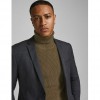 JACK & JONES KNITTED ROLL NECK BEIGE / DARK COAT KHAKI