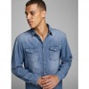 JACK & JONES DENIM SHIRT BLUE