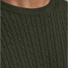 KNITTED PULLOVER JACK & JONES ανδρικο χακι