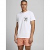 JACK & JONES ONE POCKET T-SHIRT WHITE