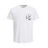 JACK & JONES ONE POCKET T-SHIRT WHITE