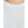 JACK & JONES ORGANIC COTTON T-SHIRT ΛΕΥΚΟ