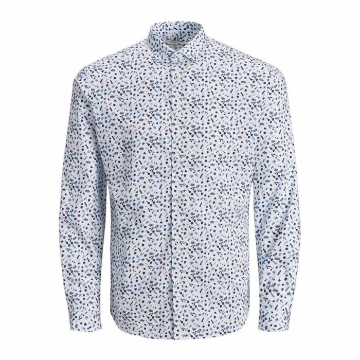 JACK & JONES FLORAL PRINT POPLIN SHIRT