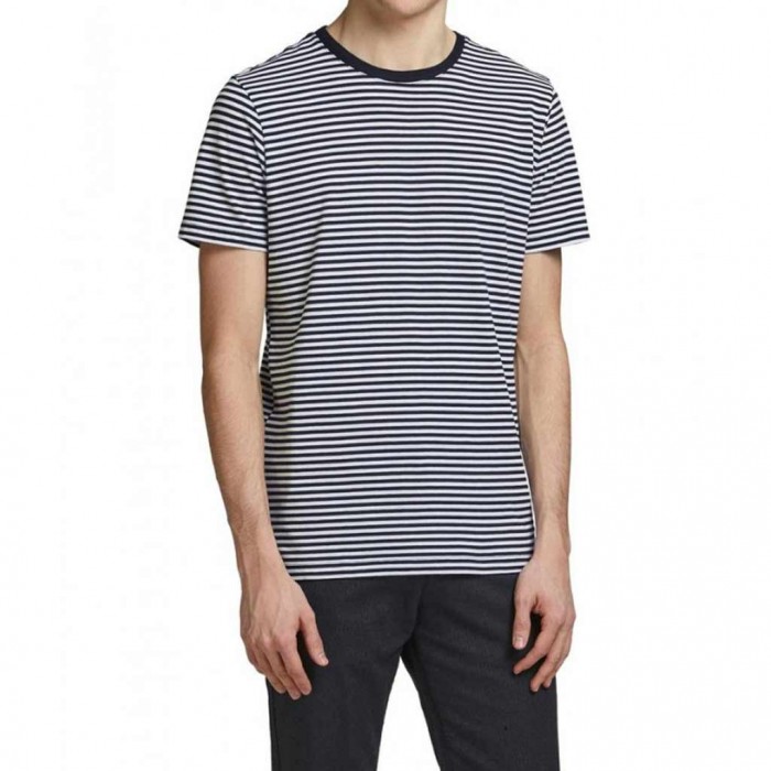 JACK & JONES TEE CREW NECK NAVY