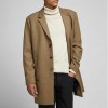 WOOL COAT JACK & JONES ανδρικο παλτο