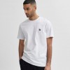 SELECTED O-NECK TEE WHITE