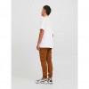 JACK & JONES JJSTEEL TEE SS CREW NECK WHITE