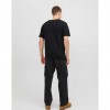 JACK & JONES  JJSTEEL TEE SS CREW NECK BLACK