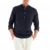 JACK & JONES Men's Shirt Long-sleeved DARK BLUE