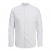 JACK & JONES JJJOE SHIRT LS PLAIN MAO WHITE