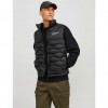 JACK & JONES QUILTED GILET BLACK