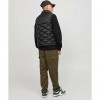 JACK & JONES QUILTED GILET BLACK